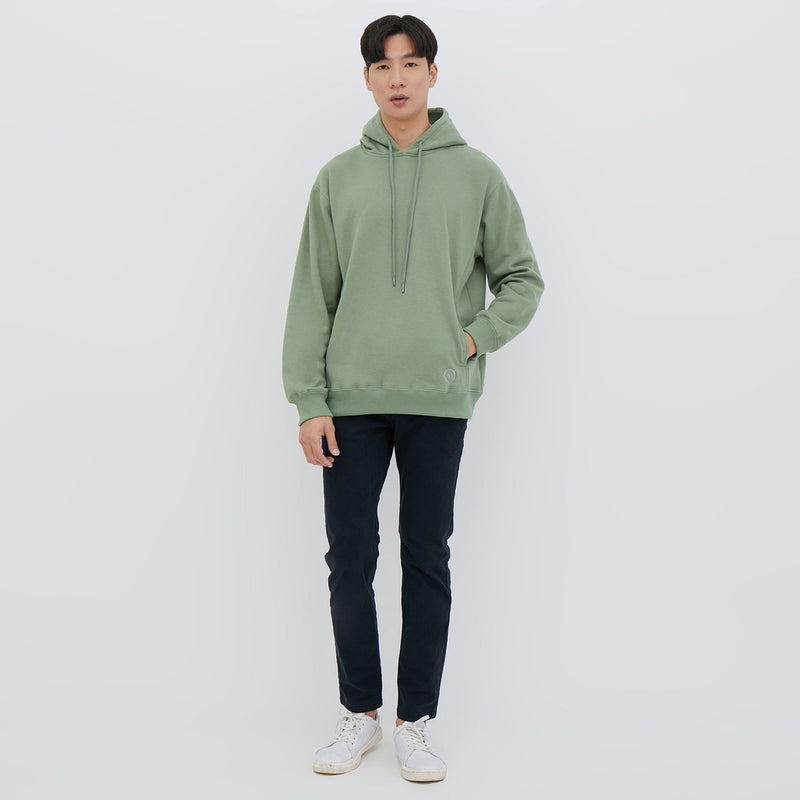 M231 Hoodie Panjang Sage Green 2221E