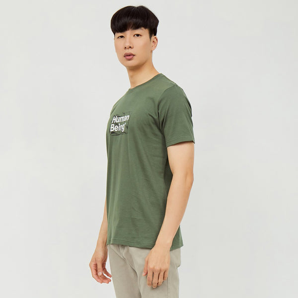 M231 T-Shirt Grafis Pendek Olive 2121B