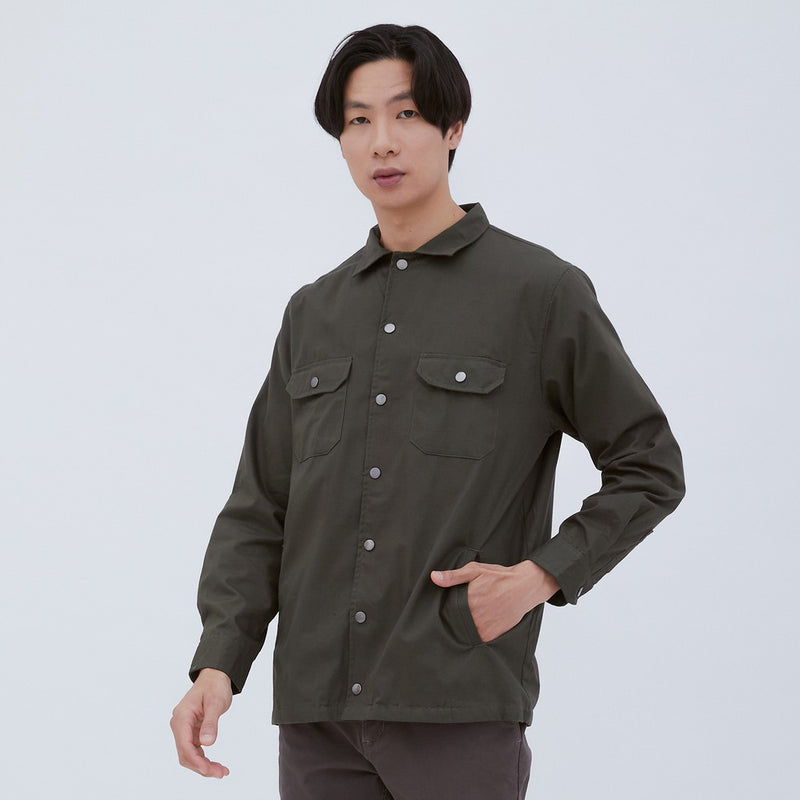 M231 Jaket Pria Coverall Panjang Olive 1960A