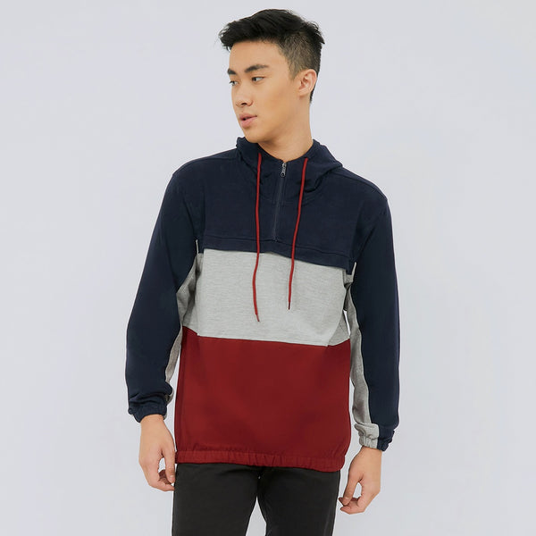 M231 Pullover Sweater Hoodie Panjang Navy 2019A