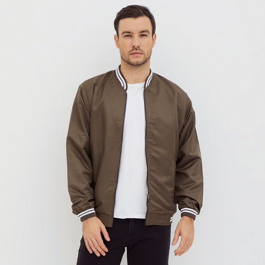 M231 Jaket Pria Bomber Taslan Panjang Army 2078C