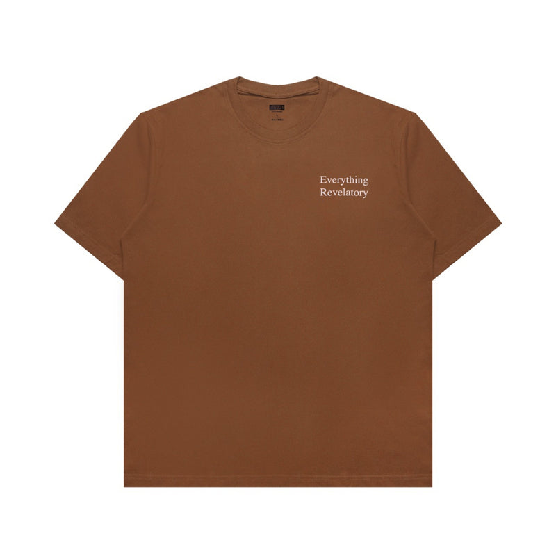 M231 T-Shirt Grafis Pendek Coklat 2732A