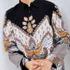 M231 Kemeja Pria Batik Panjang Hitam 3042