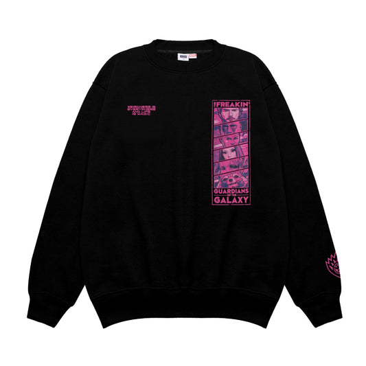 Marvel Collection M231 Crewneck Marvel GOTG Hitam 2986