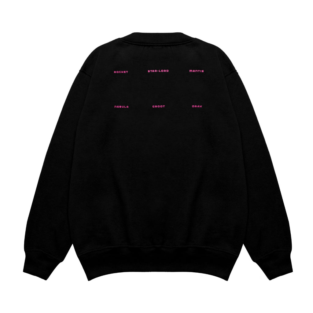 Marvel Collection M231 Crewneck Marvel GOTG Hitam 2986