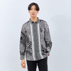 M231 Kemeja Pria Batik Panjang Hitam 3061B