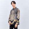 M231 Kemeja Pria Batik Panjang Hitam 3036C