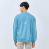 M231 Sweater Crewneck Festive Bleu Panjang Biru 2867A