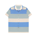 M231 Kemeja Pria Stripe Hawaii Pendek Tosca 3170A