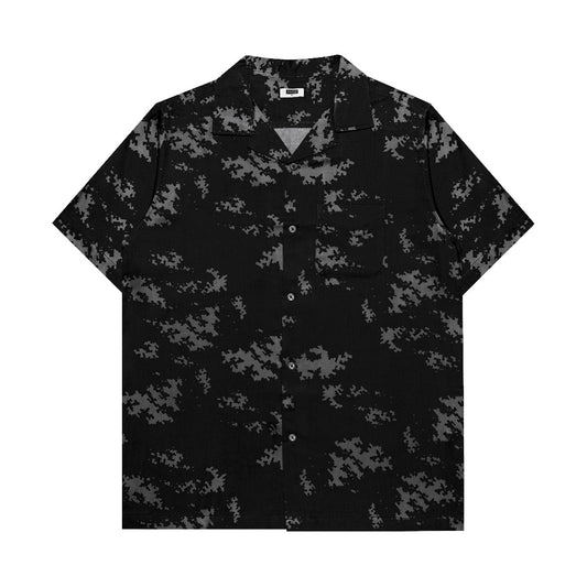 M231 Kemeja Pria Printing Hawaii Pendek 0227