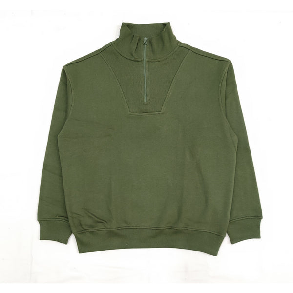 M231 Ribbed half zip sweatshirt 0183