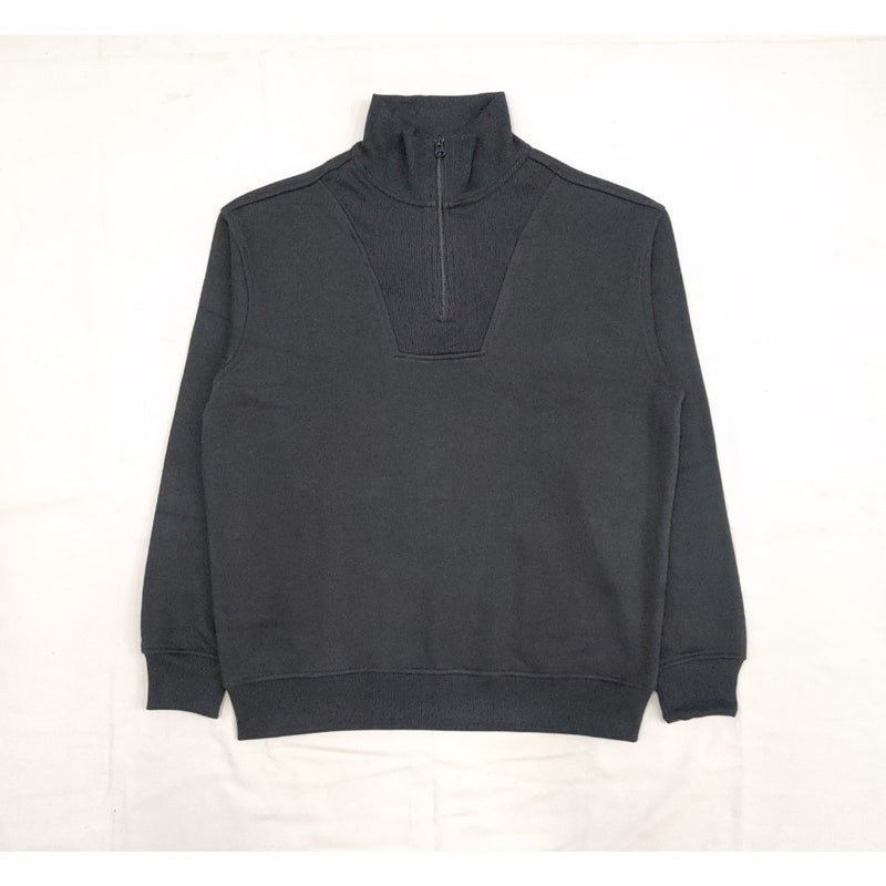 M231 Ribbed half zip sweatshirt 0183