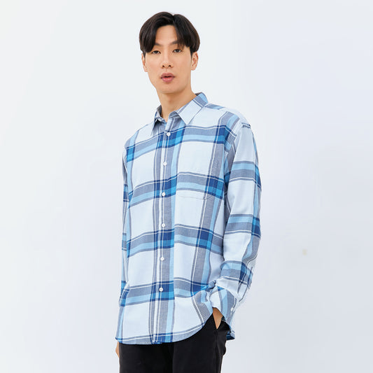 M231 Kemeja Pria Flannel Panjang 0082