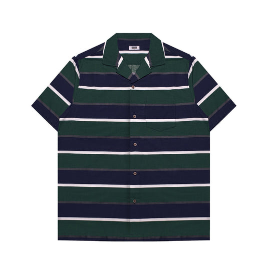 M231 Kemeja Pria Stripe Hawaii Navy 3169B