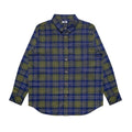 M231 Kemeja Pria Flannel Panjang Hijau 0145