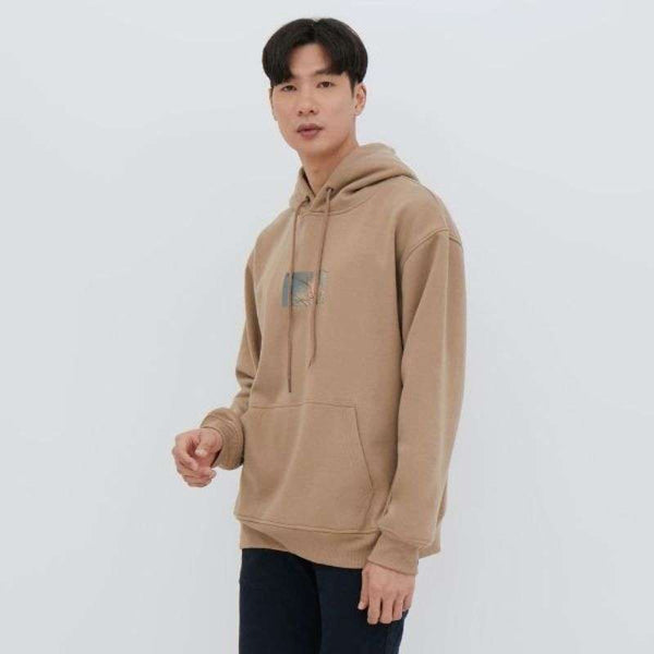 M231 Hoodie Vantage Panjang Light Brown 2389C