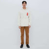 M231 Hoodie Vantage Panjang Broken WHite 2391C