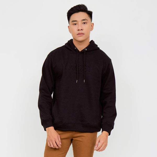 M231 Hoodie Panjang Hitam 2163B