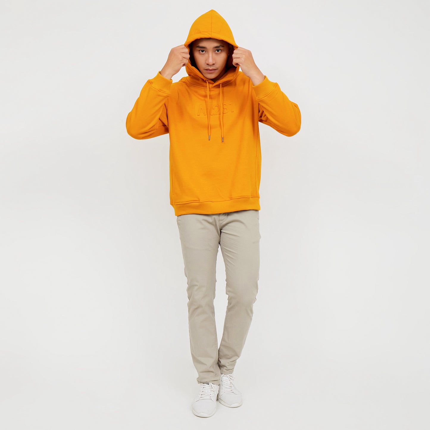 M231 Hoodie Panjang Mustard 2163C