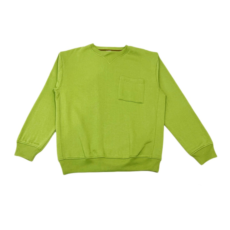 M231 Sweater Crewneck Panjang Hijau 2669B