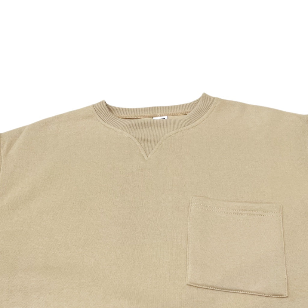 M231 Sweater Crewneck Panjang Coklat 2669D