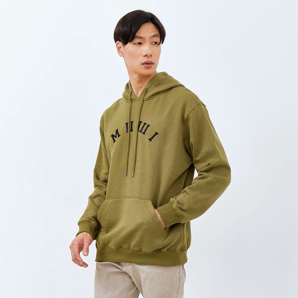 M231 Hoodie Panjang Olive 2197K