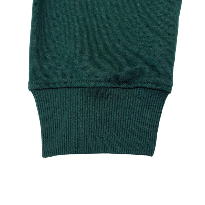 M231 Sweater Crewneck Panjang Hijau Botol 2669C