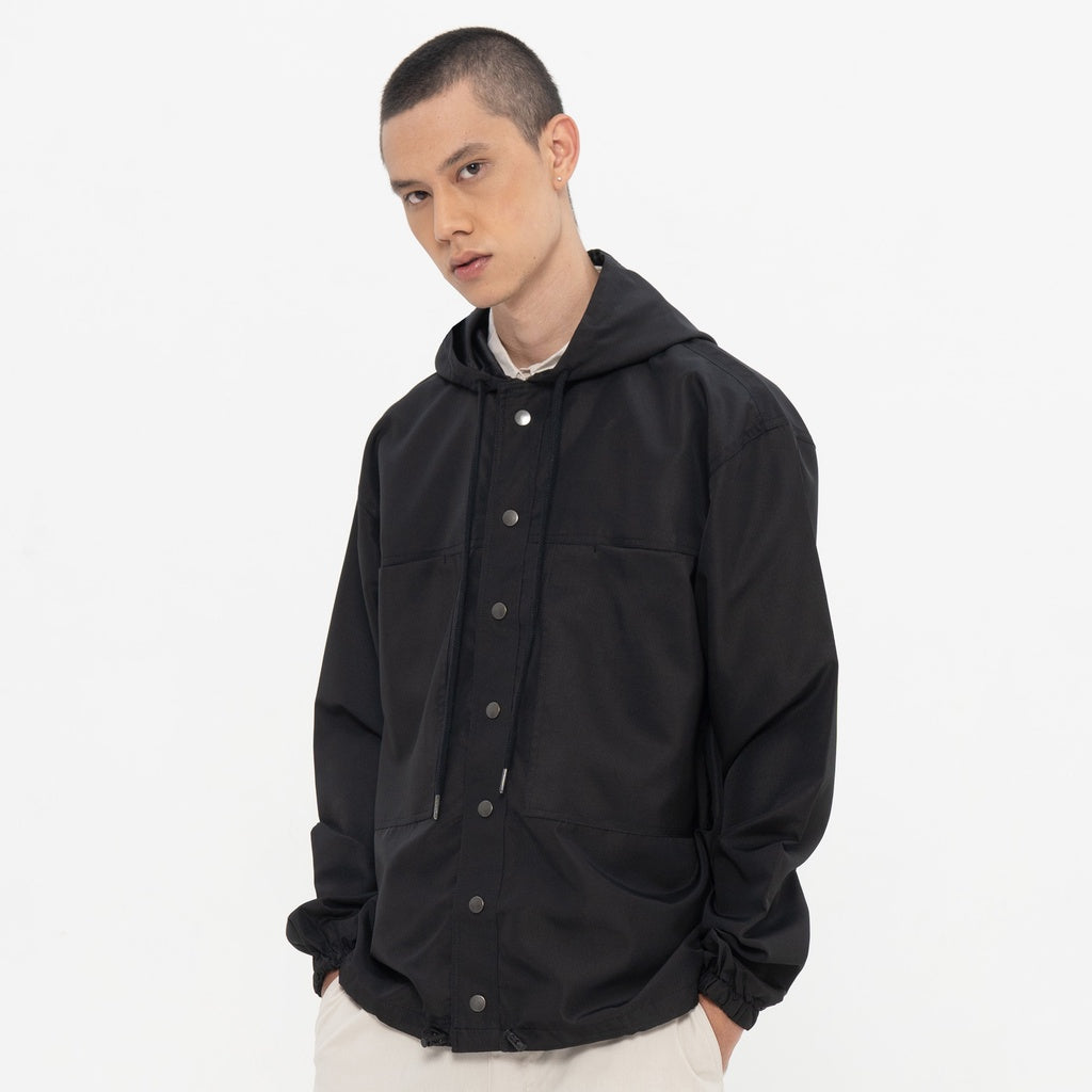 M231 Jaket Taslan Utilitas Formal Function HItam 2659A