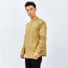 M231 Kemeja Pria Shanghai Polos Soft Twill Panjang Khaki 1971L